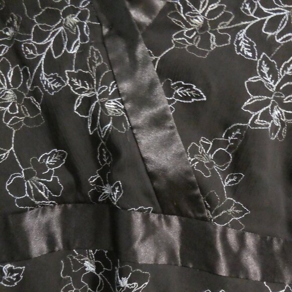 ENCORE | size 22 | Brown Floral Blouse - Picture 8 of 14